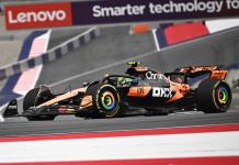 Norris, el más rápido en los segundos libres de GP de Austria de F1