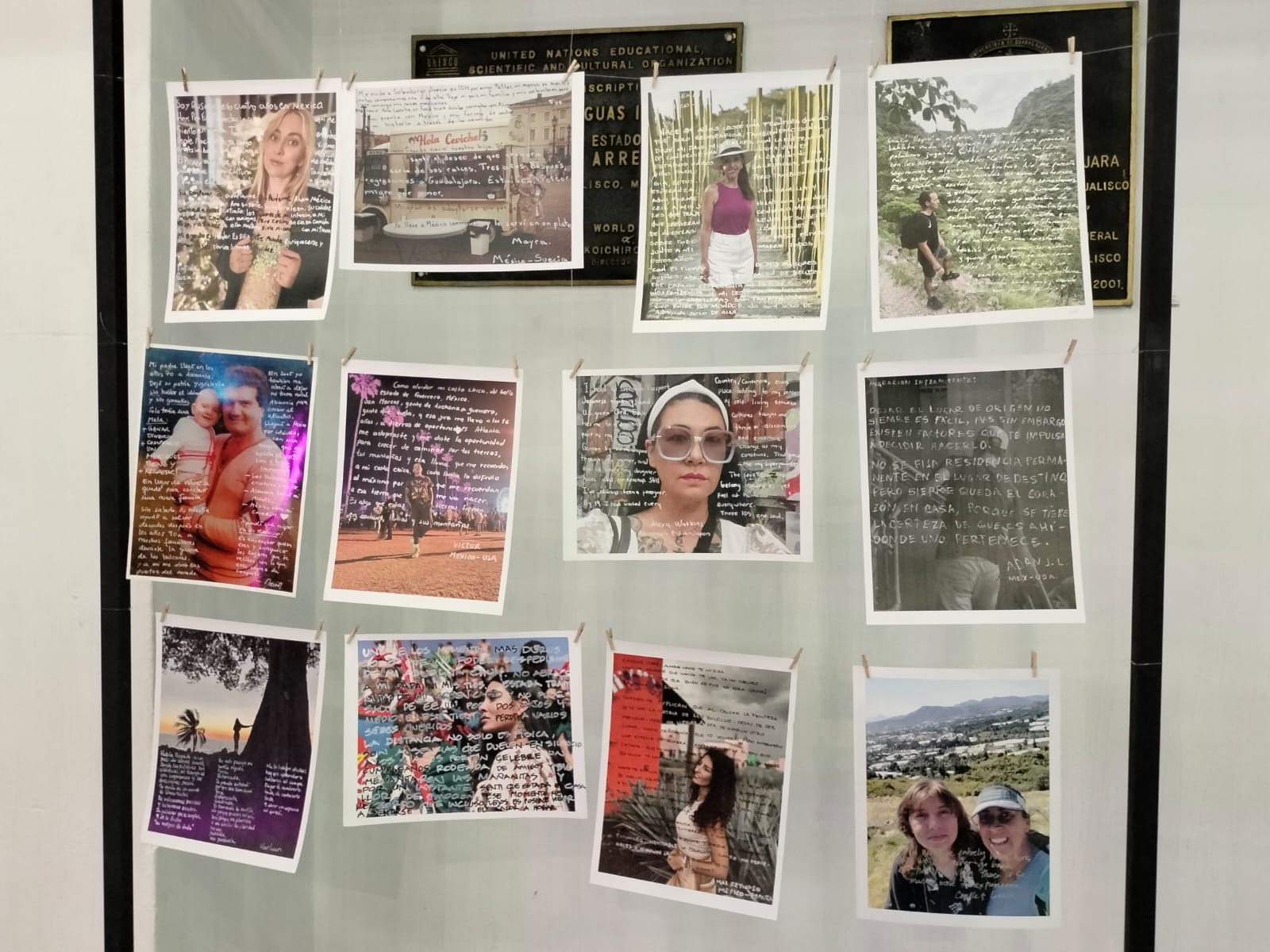 Cruces, identidad y migración llevado al arte por Sofía Reynoso y Angela Jaquith Cruces, identidad y migración llevado al arte por Sofía Reynoso y Angela Jaquith