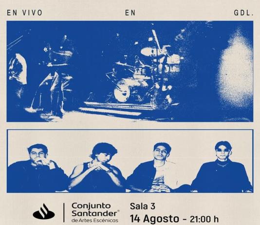 The Space Ocean, banda tapatía que tendrá una experiencia multisensorial en el Conjunto Santander