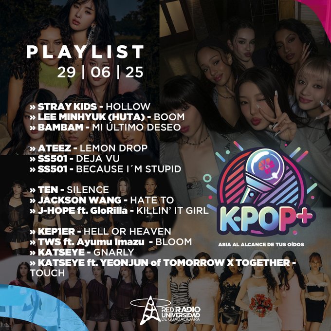 Kpop Plus “Asia a través de tus oídos” - Domingo 29 Junio