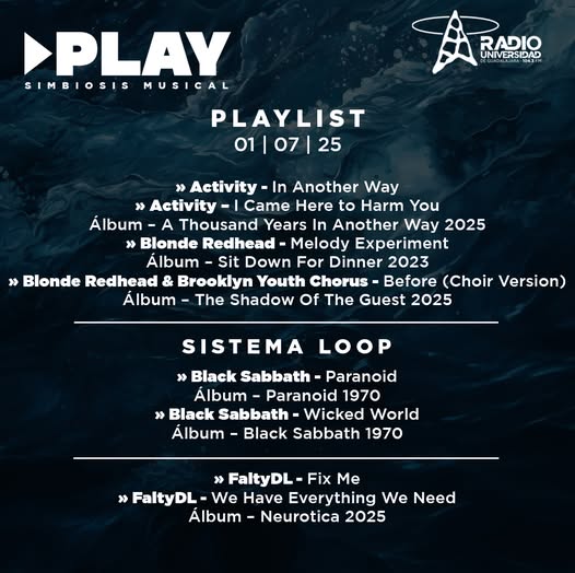 Play - Ma. 01 Jul 2025