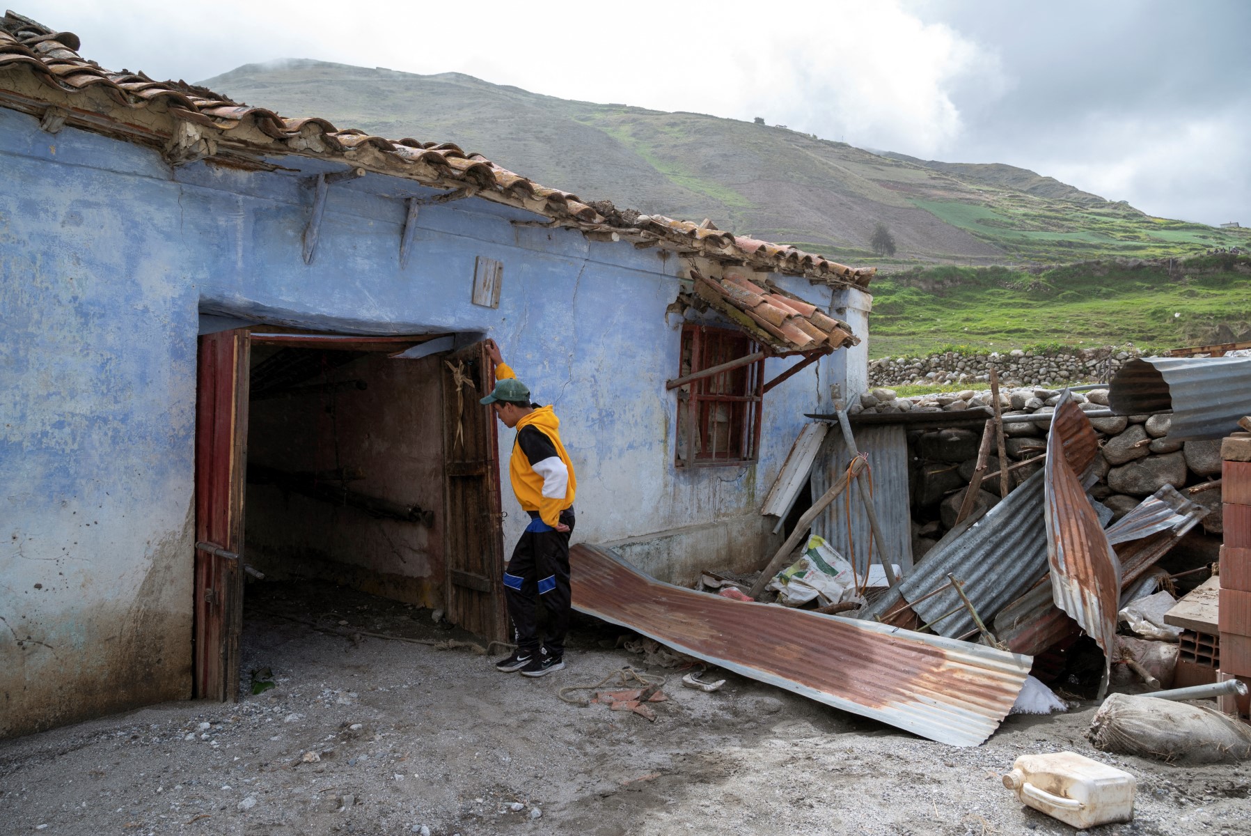Empezar de cero en pueblos andinos de Venezuela arrasados por la lluvia Empezar de cero en pueblos andinos de Venezuela arrasados por la lluvia