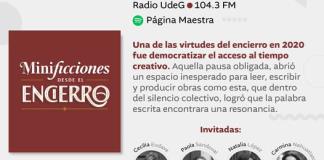 Página Maestra - Vi. 04 Jul 2025 - Minificciones desde el encierro