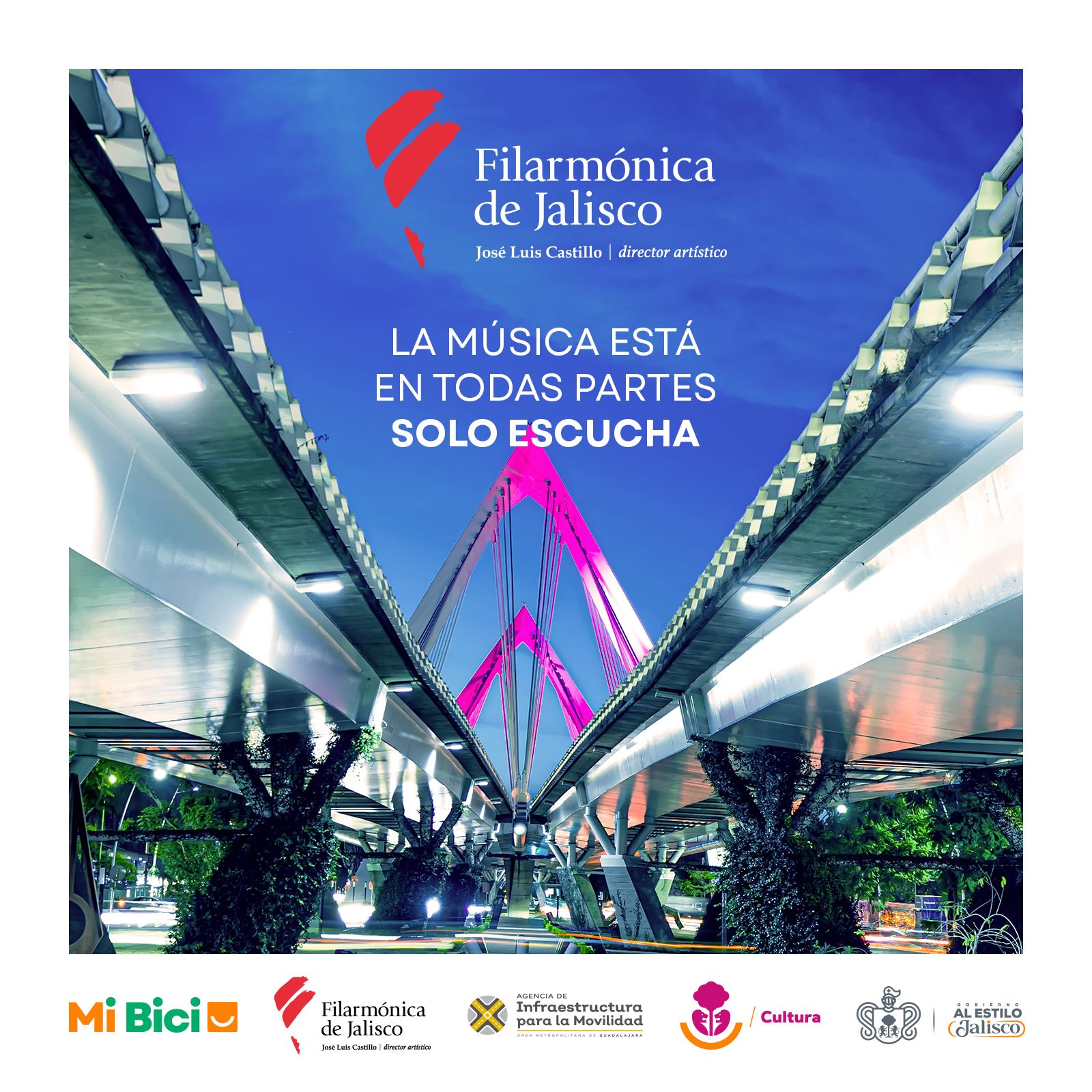 La OFJ y MiBici unen esfuerzos para acercar la música sinfónica al espacio público La OFJ y MiBici unen esfuerzos para acercar la música sinfónica al espacio público