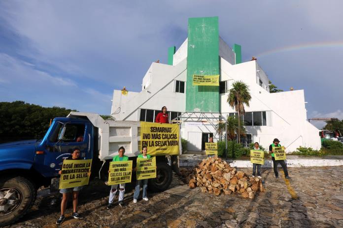 Greenpeace pide frenar aval de bancos de extracción de material pétreo en Quintana Roo