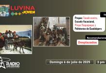 Migración y desplazados. Prepa Tlaquepaque, Escuela Vocacional, Tonalá centro y Politécnico. Luvina Joven Radio 6 julio 2025