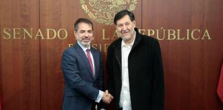 México quiere superar toda controversia con España, afirma el presidente del Senado