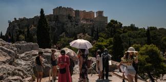 Cierre parcial de la Acrópolis de Atenas por ola de calor