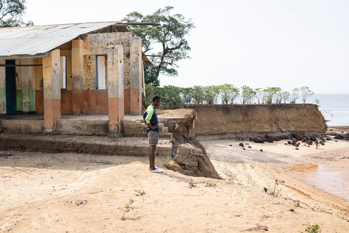 Rabia y desesperación en las islas de Sierra Leona que el océano se va tragando Rabia y desesperación en las islas de Sierra Leona que el océano se va tragando