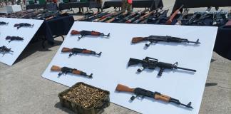 Destruyen más de 600 armas aseguradas en Jalisco; gobierno llama a reforzar colaboración en seguridad
