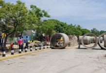 Cuestionan colector usado en El Bethel; acusan material obsoleto y riesgo de nuevos socavones