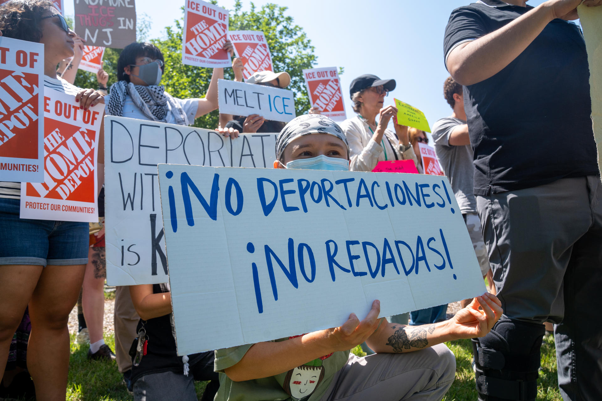 Aterrados por las redadas, los migrantes de Los Ángeles se encierran en casa Aterrados por las redadas, los migrantes de Los Ángeles se encierran en casa