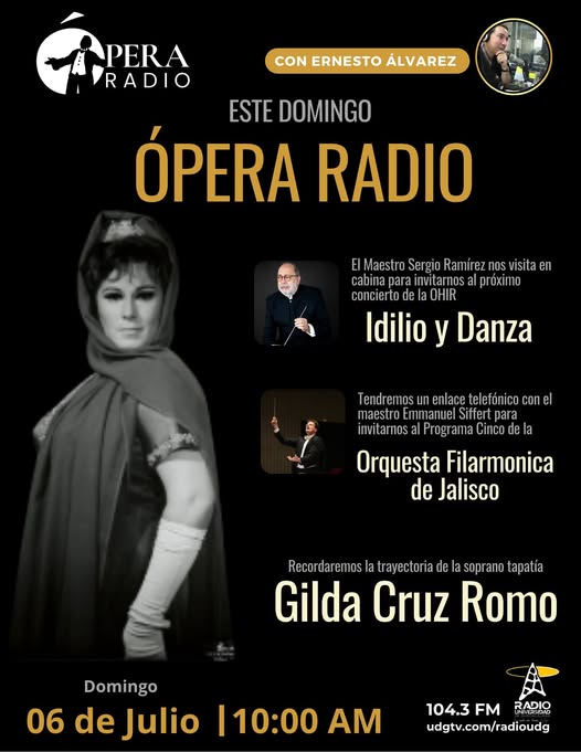 Ópera Radio - Do. 06 Jul 2025 Ópera Radio - Do. 06 Jul 2025