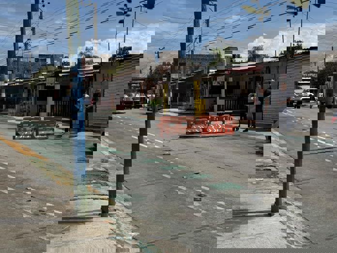 Se registra hundimiento en calle Hidalgo, en la zona de la falla geológica de Zapotlán Se registra hundimiento en calle Hidalgo, en la zona de la falla geológica de Zapotlán