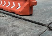 Se registra hundimiento en calle Hidalgo, en la zona de la falla geológica de Zapotlán