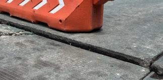 Se registra hundimiento en calle Hidalgo, en la zona de la falla geológica de Zapotlán