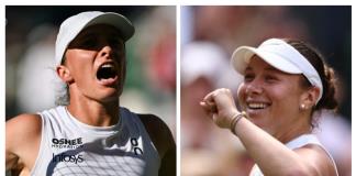 Swiatek y Anisimova se disputarán Wimbledon, Sabalenka cae en semis