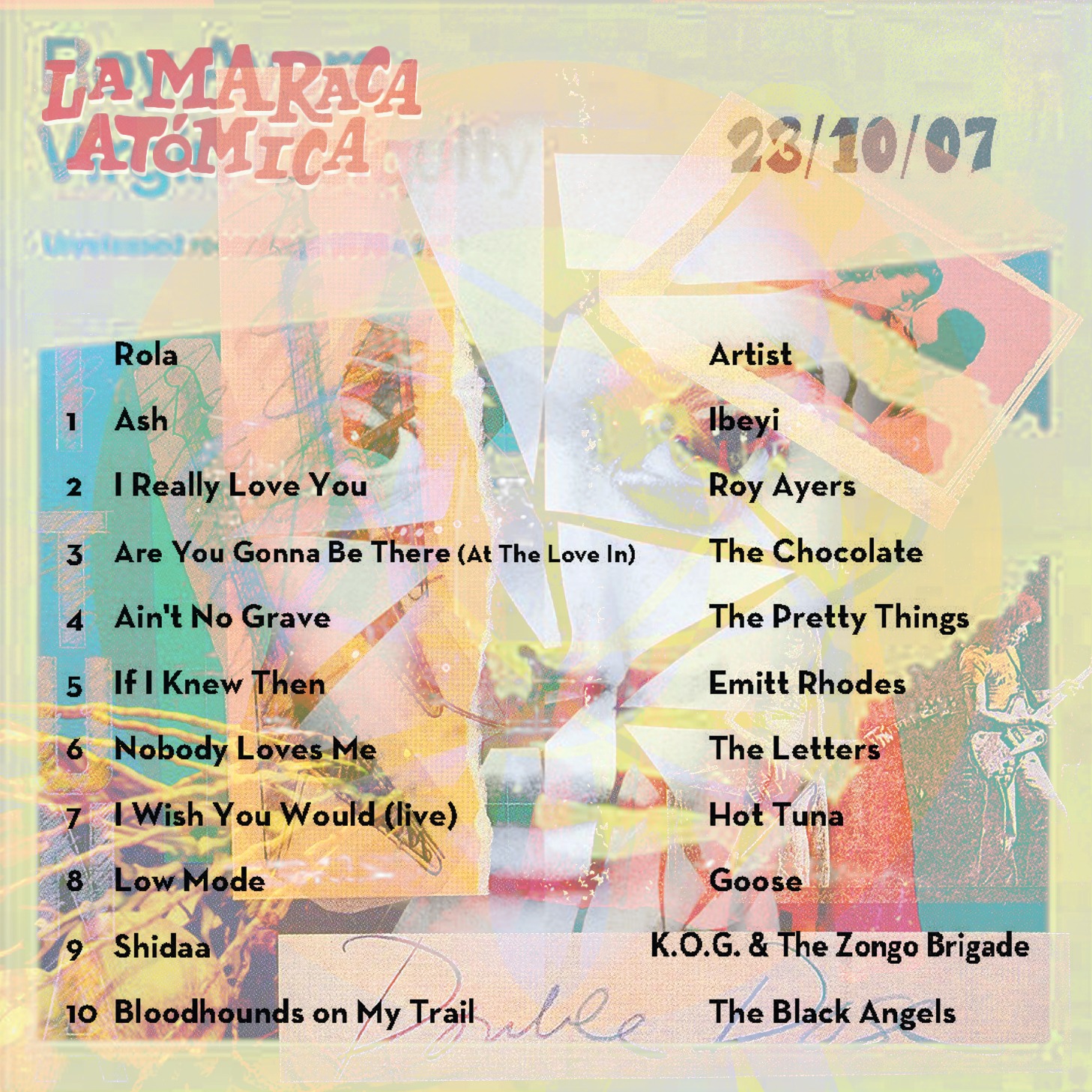 La Maraca Atómica - Lu. 14 Jul - Con música de ánimo de tarde nublada La Maraca Atómica - Lu. 14 Jul - Con música de ánimo de tarde nublada
