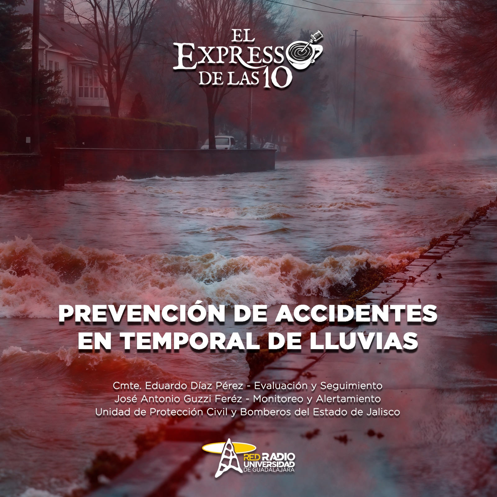 Prevención de accidente en temporal de lluvia - El Expresso de las 10 - Mi. 16 Julio 2025 Prevención de accidente en temporal de lluvia - El Expresso de las 10 - Mi. 16 Julio 2025