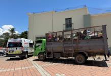 Retiran pertenencias y animales a personas en situación de calle en el atrio El Sagrario
