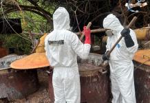 Decomisan 4,8 toneladas de metanfetaminas en Sinaloa