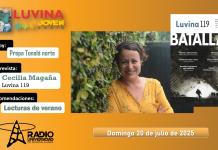 Cecilia Magaña en Luvina Batallas. Prepa Tonalá norte. Lecturas de verano. Luvina Joven Radio 20 julio 2025