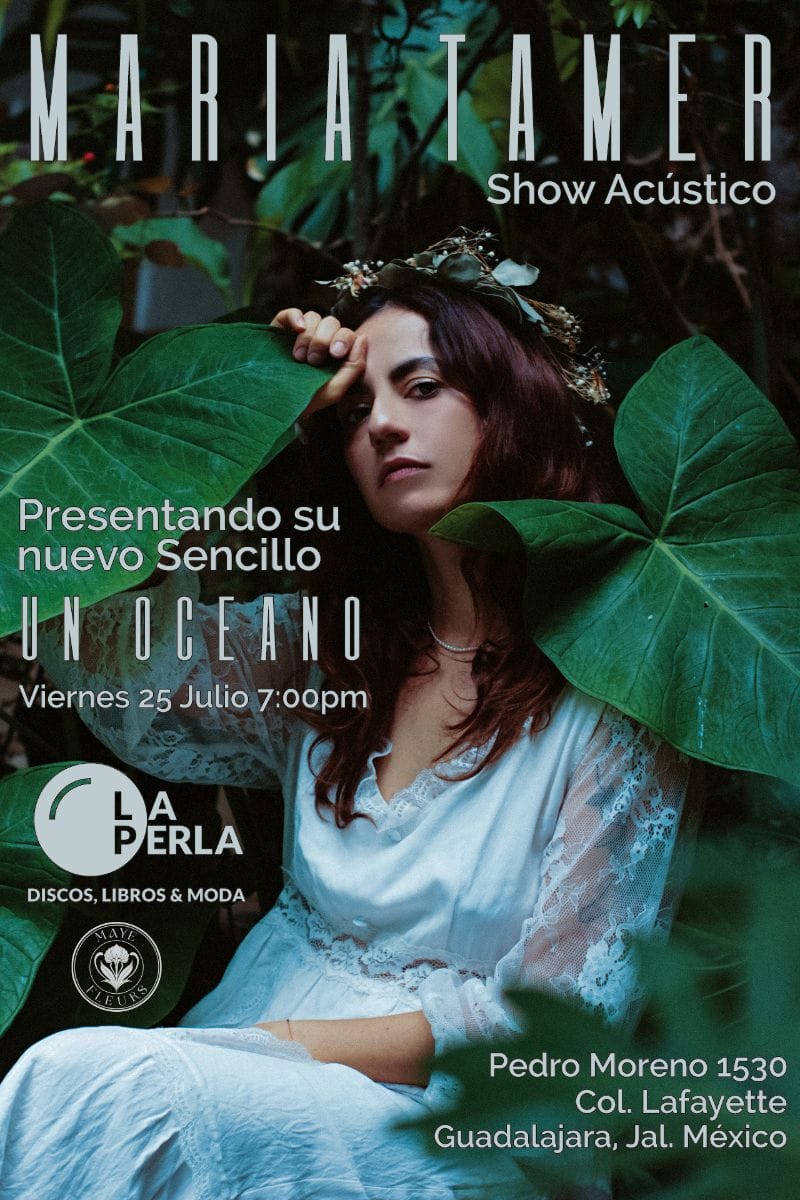 Con un emotivo mensaje María Tamer lanza el sencillo Un Océano Con un emotivo mensaje María Tamer lanza el sencillo Un Océano