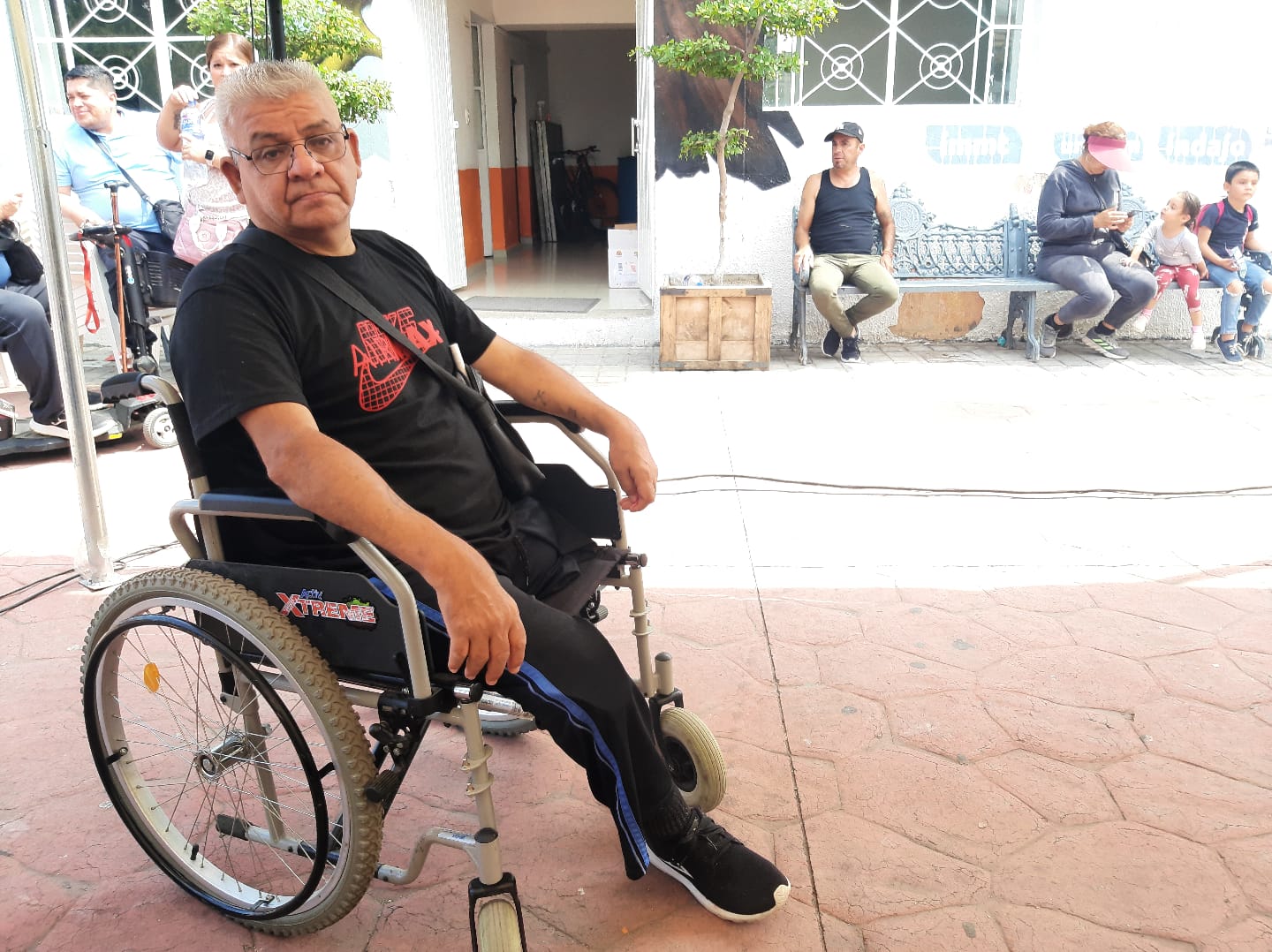 Rubén tiene IMSS, pero acude a programa municipal porque “no hay doctores ni medicinas