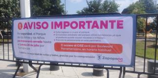 Por plaga de polilla, Zapopan cierra el paso al Parque de las Niñas y los Niños