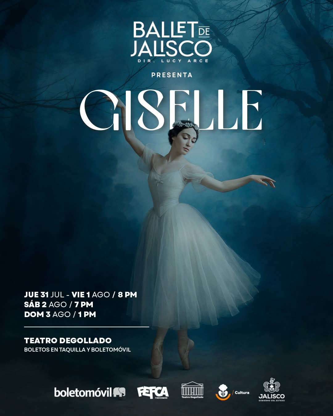 Después de dos décadas el Ballet de Jalisco presentará la obra Giselle y su romanticismo en el Teatro Degollado Después de dos décadas el Ballet de Jalisco presentará la obra Giselle y su romanticismo en el Teatro Degollado