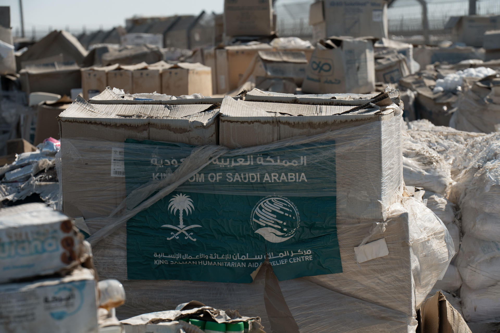 La ayuda alimentaria se descompone bajo el sol mientras la hambruna persiste en Gaza