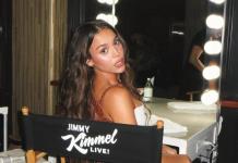 Danna Paola es la primera cantante mexicana de pop en aparecer en el show de Jimmy Kimmel