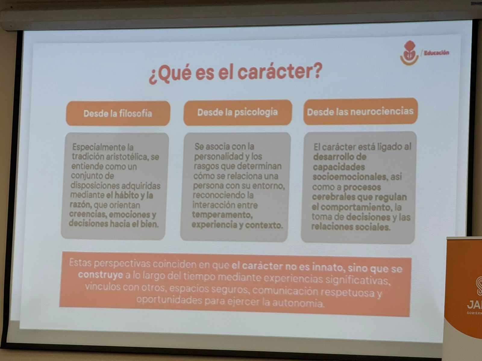 Jalisco lanzará programa integral de formación del carácter en septiembre