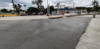 Cierran el socavón en López Mateos y La Calma; ahora falta dejar que seque el pavimento