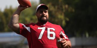 El mexicano Will Hernández, listo para volver a NFL luego de romperse ligamento cruzado