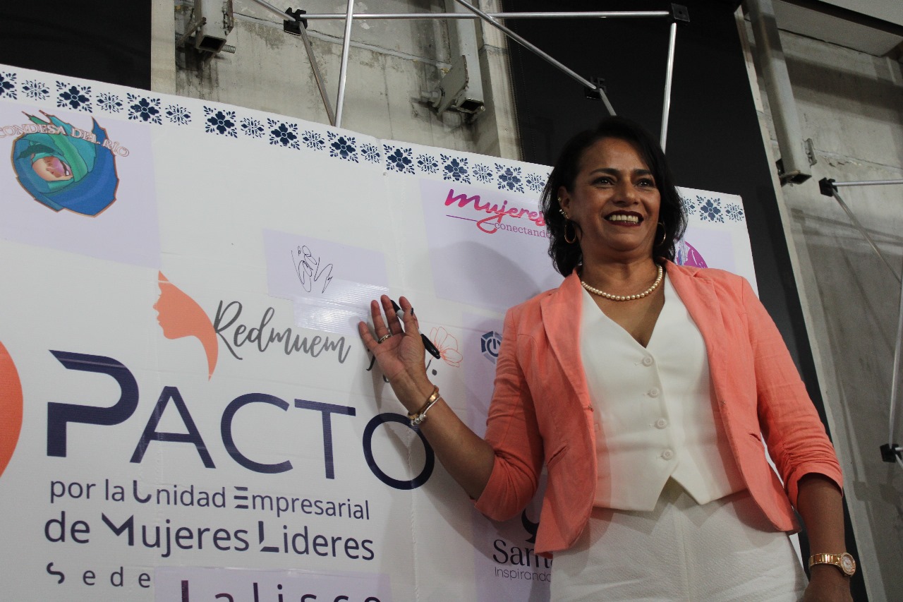 Mujeres líderes sellan pacto en Jalisco por la equidad y el desarrollo empresarial