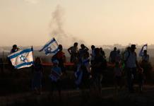 ¡Nuestra para siempre!: colonos israelíes marchan por un retorno a Gaza