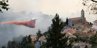 Los incendios forestales en el Mediterráneo oriental dejan emisiones de carbono récord