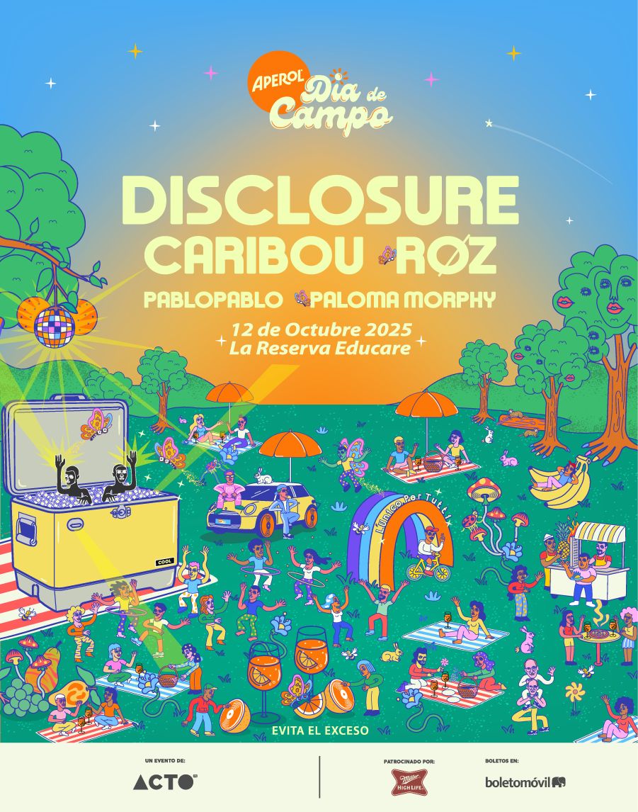 Disclosure y Caribou encabezan la edición 2025 del festival Día de Campo en Guadalajara Disclosure y Caribou encabezan la edición 2025 del festival Día de Campo en Guadalajara