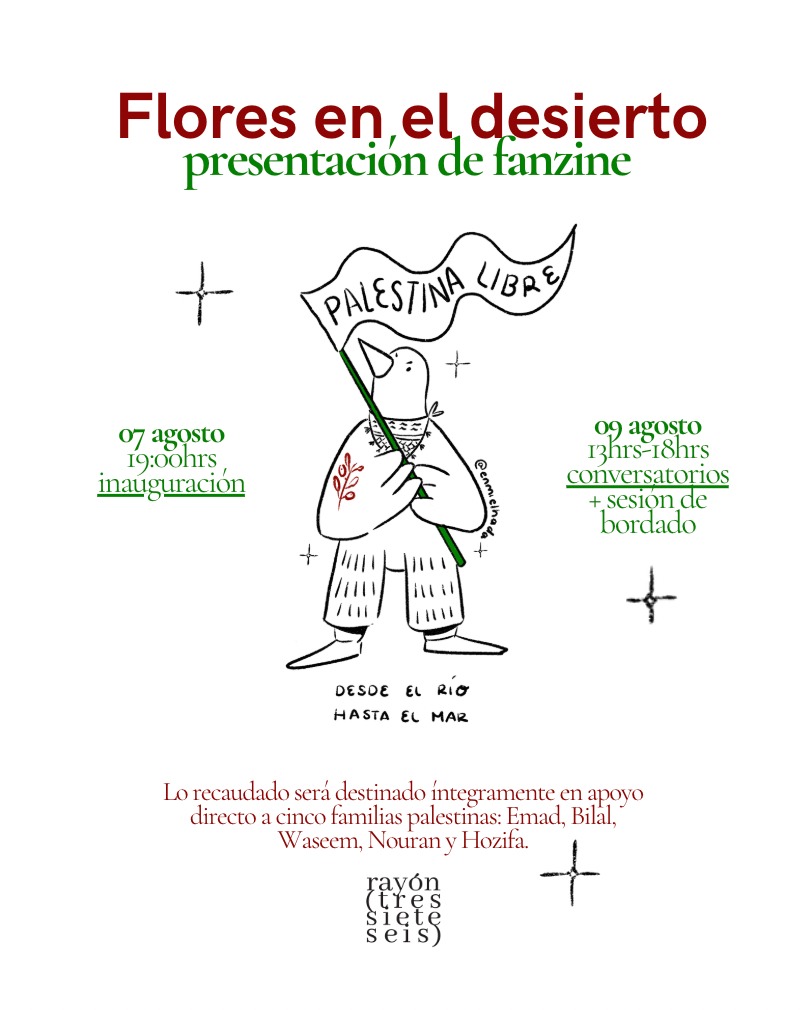Arte por Palestina: lanzan fanzine para apoyar a familias en Gaza Arte por Palestina: lanzan fanzine para apoyar a familias en Gaza
