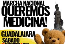 Pacientes convocan a marcha Queremos medicina en Guadalajara y CDMX