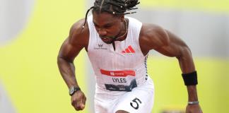 Campeón olímpico Noah Lyles se retira de las semifinales de los 100 m en EEUU