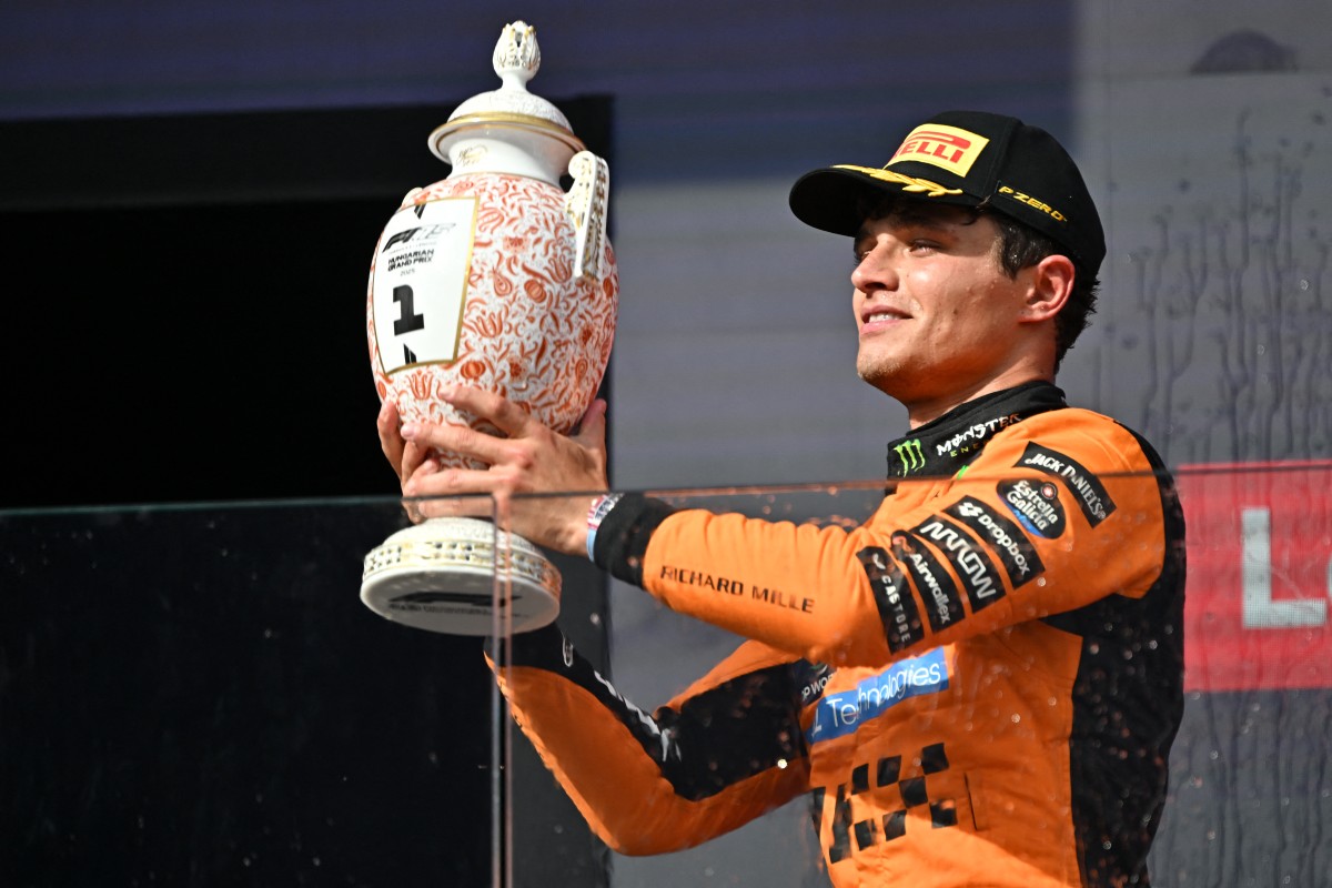 Nuevo doblete de McLaren en Hungría, Norris aprieta la pelea por el Mundial