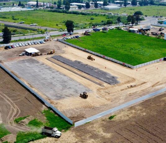 Colocan primera piedra de nueva Bodega Aurrera en Ciudad Guzmán