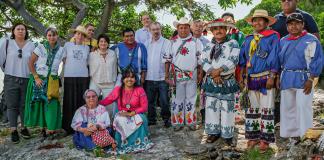 El pueblo Wixárika y autoridades culturales realizan ceremonia de preservación en el Xapawiyemeta