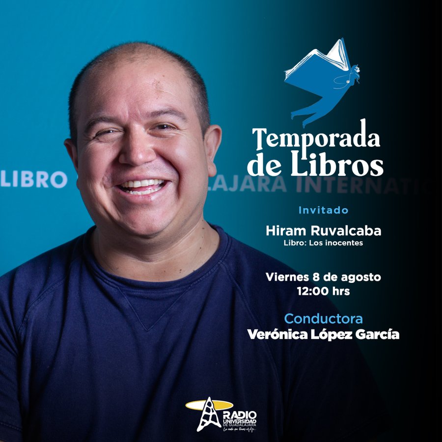 Temporada de Libros - Vi. 8 Ago 2025 - Hiram Ruvalcaba Temporada de Libros - Vi. 8 Ago 2025 - Hiram Ruvalcaba