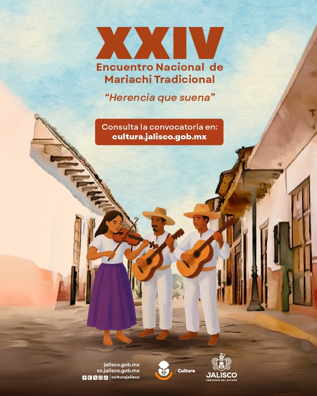 Lanzan Herencia que suena, la convocatoria para el Encuentro Nacional de Mariachi tradicional Lanzan Herencia que suena, la convocatoria para el Encuentro Nacional de Mariachi tradicional