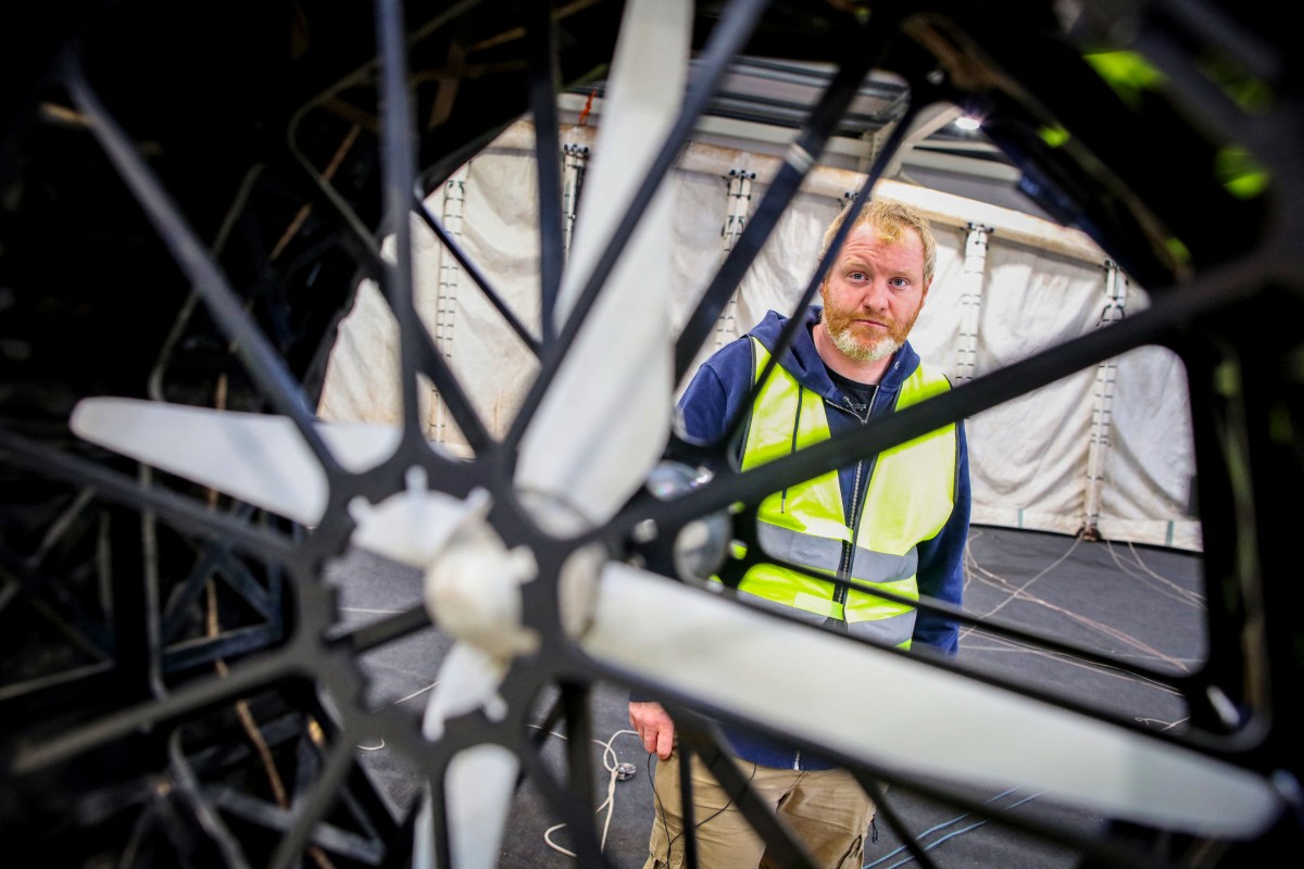 En Irlanda usan cometas gigantes para generar electricidad