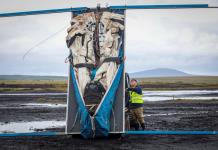 En Irlanda usan cometas gigantes para generar electricidad