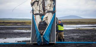 En Irlanda usan cometas gigantes para generar electricidad